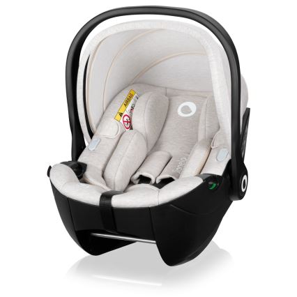 Lionelo - Automobilinė kėdutė MOXIE i-Size 40-87 cm smėlio spalvos