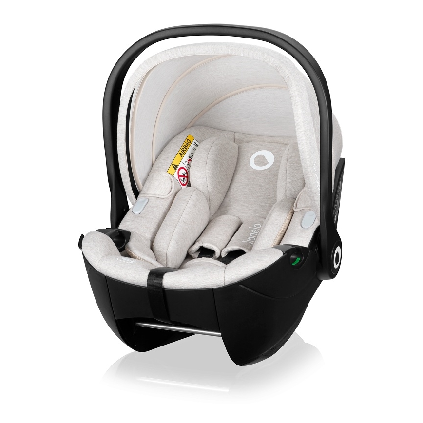 Lionelo - Automobilinė kėdutė MOXIE i-Size 40-87 cm smėlio spalvos