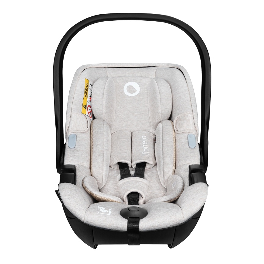 Lionelo - Automobilinė kėdutė MOXIE i-Size 40-87 cm smėlio spalvos