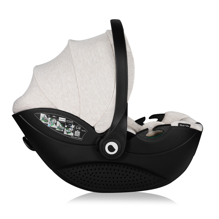 Lionelo - Automobilinė kėdutė MOXIE i-Size 40-87 cm smėlio spalvos