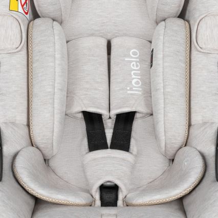 Lionelo - Automobilinė kėdutė MOXIE i-Size 40-87 cm smėlio spalvos