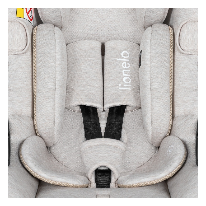 Lionelo - Automobilinė kėdutė MOXIE i-Size 40-87 cm smėlio spalvos