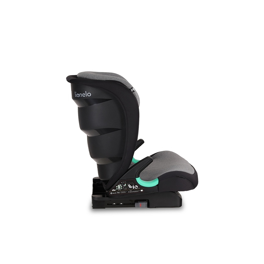 Lionelo - automobilinė kėdutė NEAL i-Size 100-150 cm akmens pilka