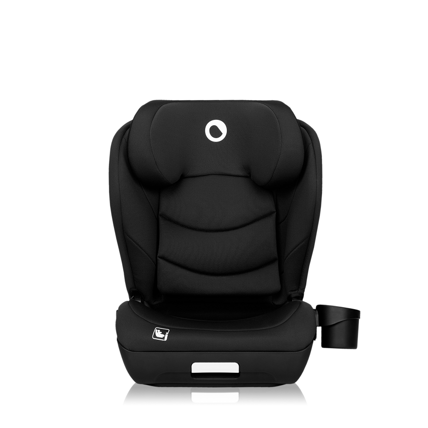 Lionelo - Automobilinė kėdutė NEAL i-Size 100-150 cm Black Carbon