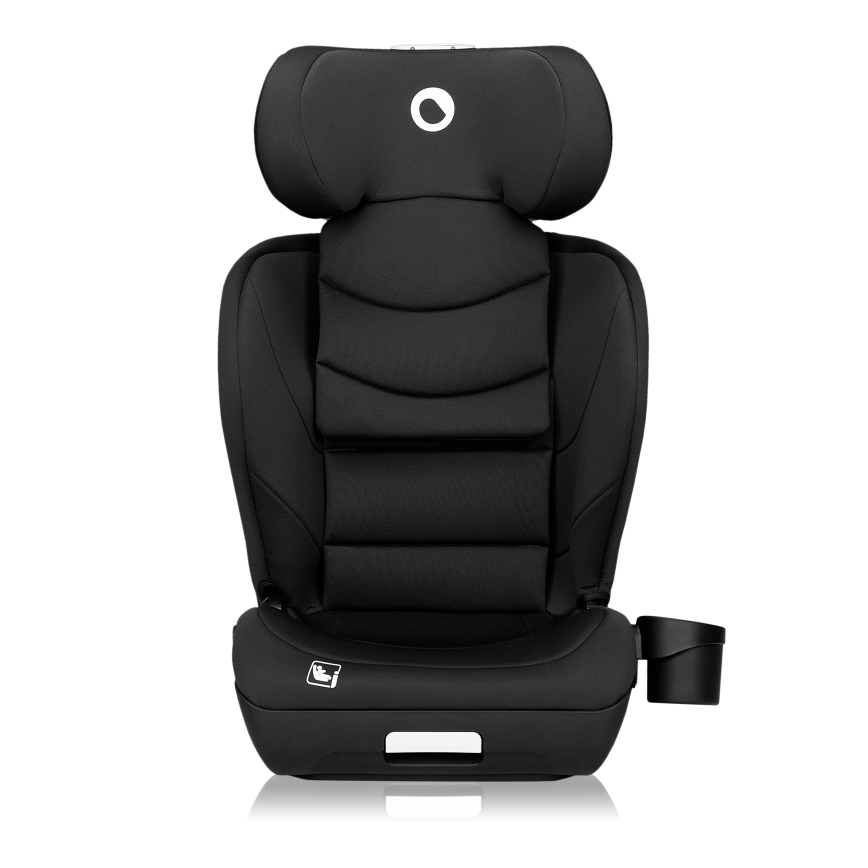 Lionelo - Automobilinė kėdutė NEAL i-Size 100-150 cm Black Carbon