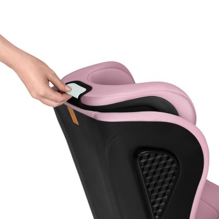 Lionelo - Automobilinė kėdutė NEAL i-Size 100-150 cm rožinė-alyvinė