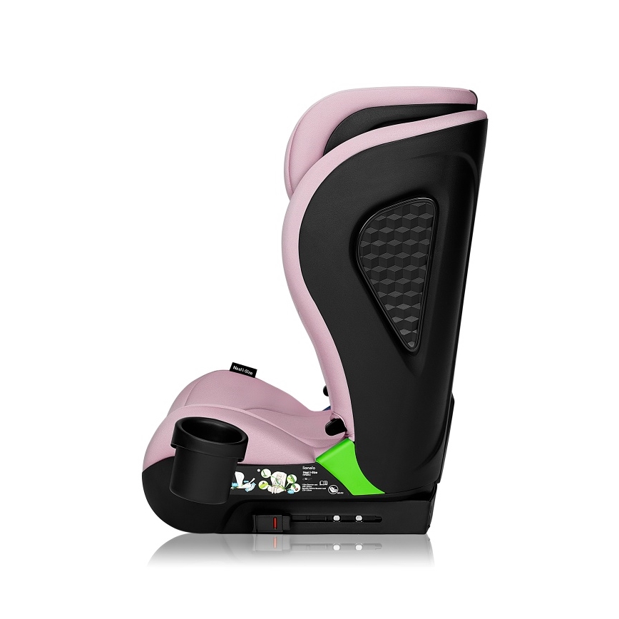 Lionelo - Automobilinė kėdutė NEAL i-Size 100-150 cm Rožinė lila