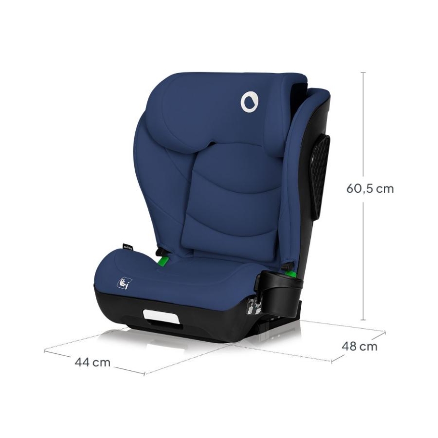 Lionelo - Automobilinė kėdutė NEAL i-Size 100-150 cm tamsiai mėlyna