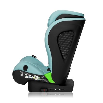 Lionelo - automobilinė kėdutė NEAL i-Size 100-150 cm žalia/tirkizinė