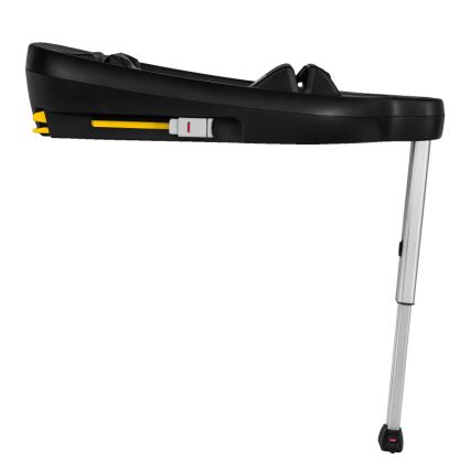 Lionelo - Automobilinė kėdutė su baze ASTRID SET i-Size 40-87 cm Juoda Pilka