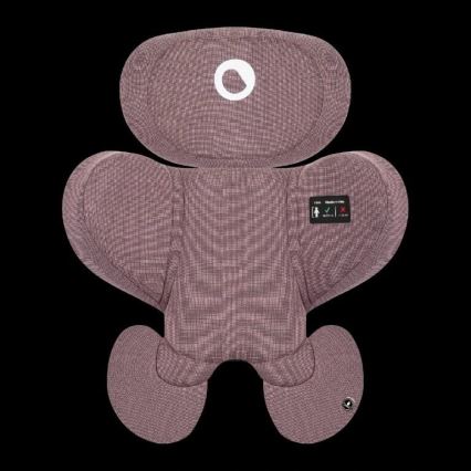 Lionelo - Automobilinė kėdutė su pagrindu, sukama HARMONY i-Size 40-150 cm rožinė