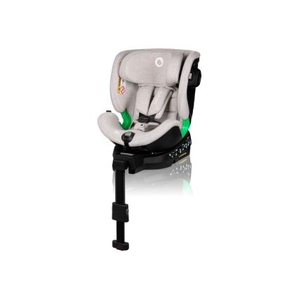 Lionelo - Automobilinė kėdutė su pagrindu, sukama HARMONY i-Size 40-150 cm, smėlio spalvos