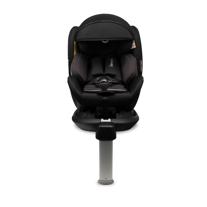 Lionelo - pasukama automobilinė kėdutė su baze ANTOON PLUS i-Size 40-105 cm Black Onyx
