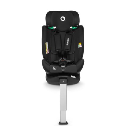 Lionelo - Automobilinė kėdutė su pasukama baze BRAAM i-Size 40-150 cm Juoda Carbon