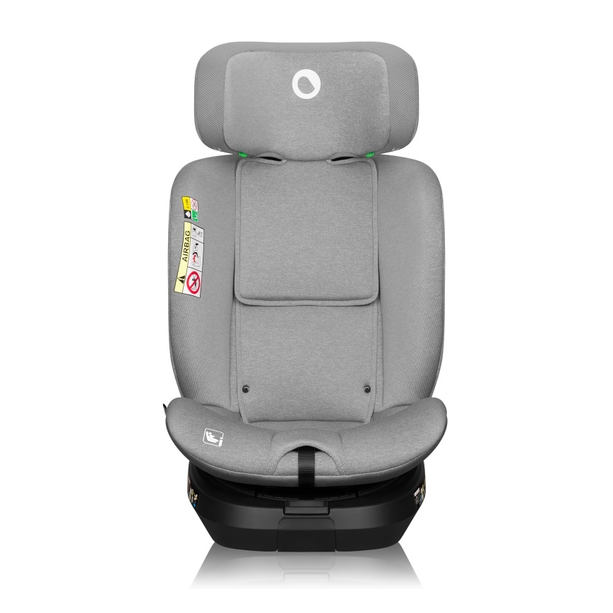 Lionelo - Automobilinė kėdutė su pasukama baze BRAVE i-Size 40–150 cm Grey Stone
