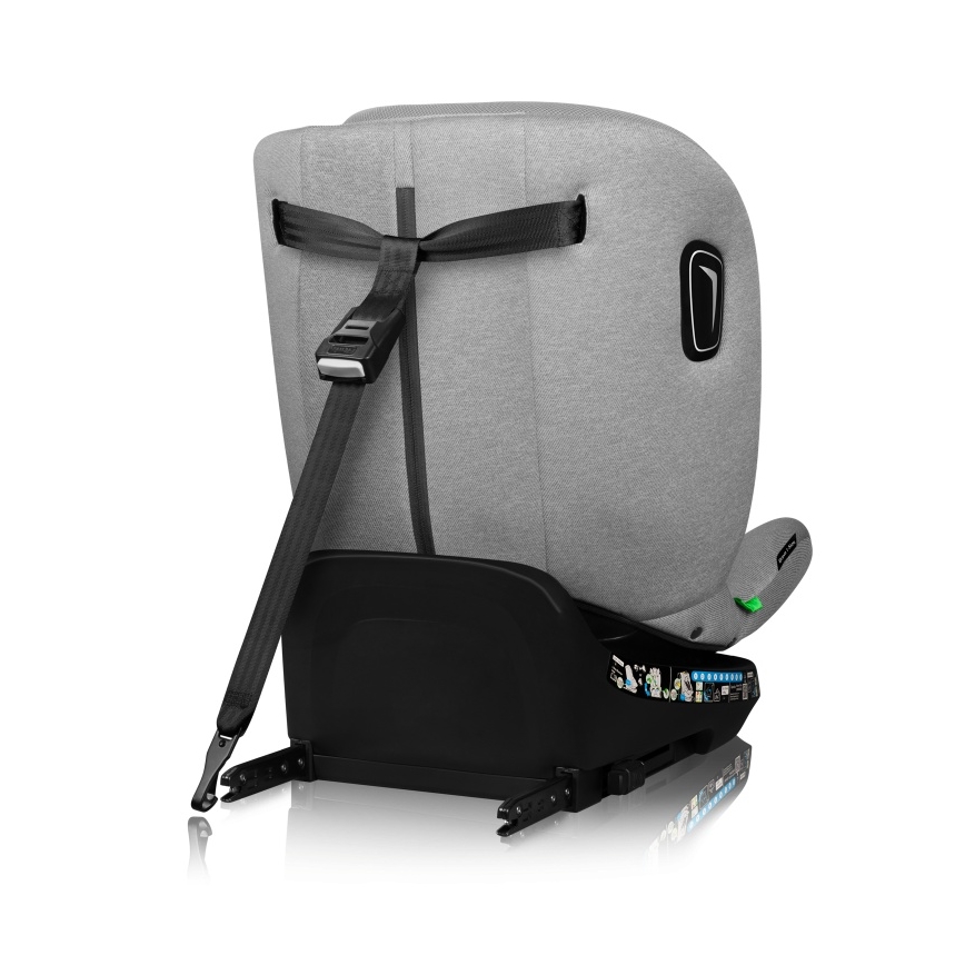 Lionelo - Automobilinė kėdutė su pasukama baze BRAVE i-Size 40–150 cm Grey Stone