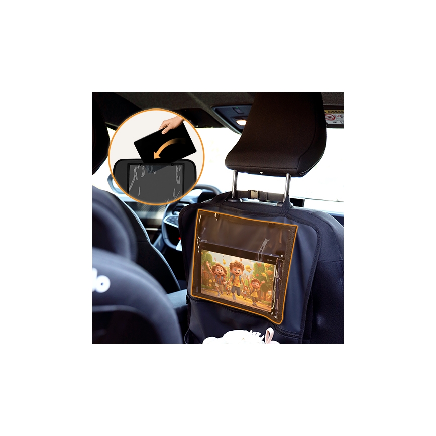 Lionelo - Automobilinis organizatorius SEAT ORGANIZER Juodas
