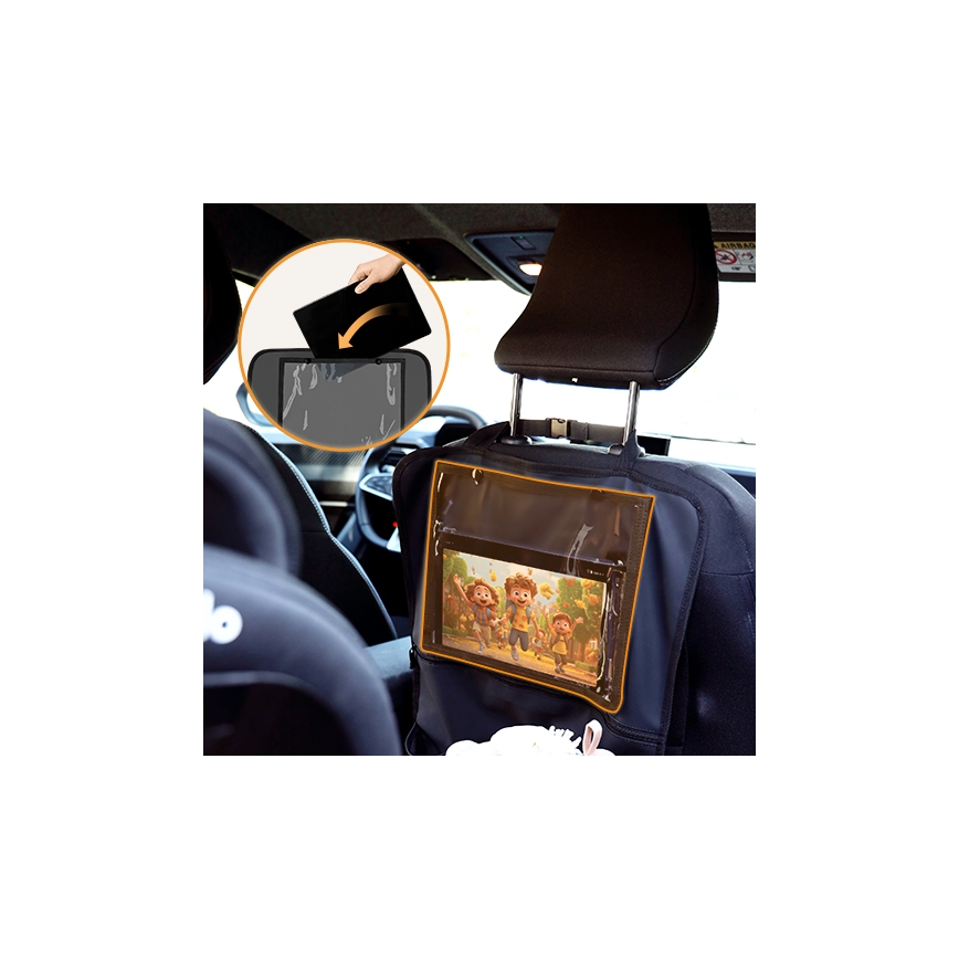 Lionelo - Automobilinis organizatorius SEAT ORGANIZER Pilkas