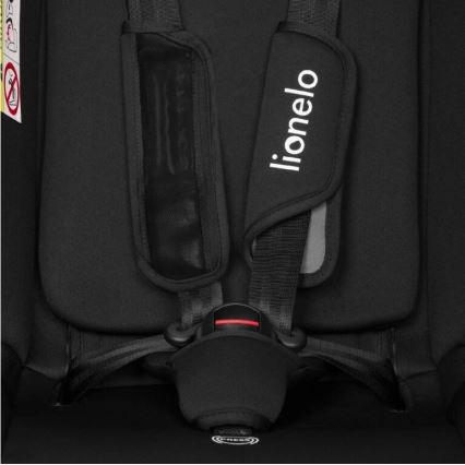Lionelo - Automobilio sėdynė AART i-Dydis 40-150 cm juoda/pilka