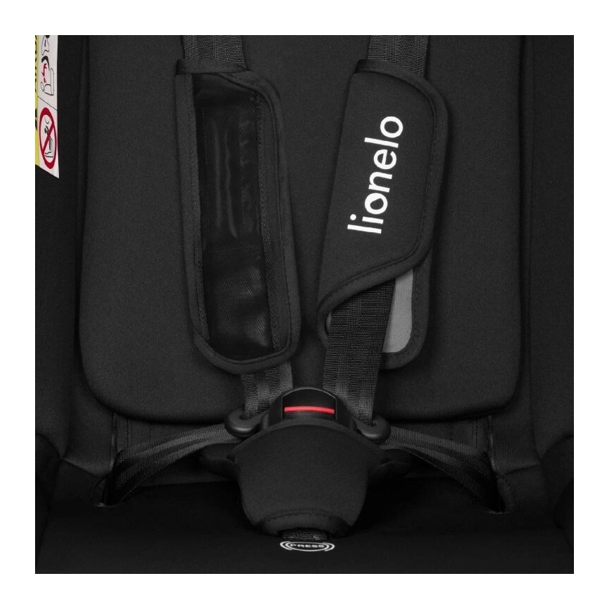 Lionelo - Automobilio sėdynė AART i-Dydis 40-150 cm juoda/pilka