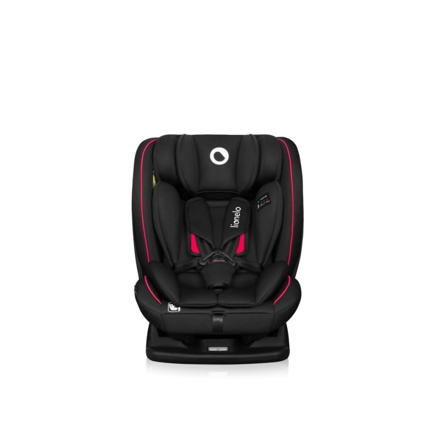 Lionelo - Automobilio sėdynė AART i-Dydis 40-150 cm juoda/raudona