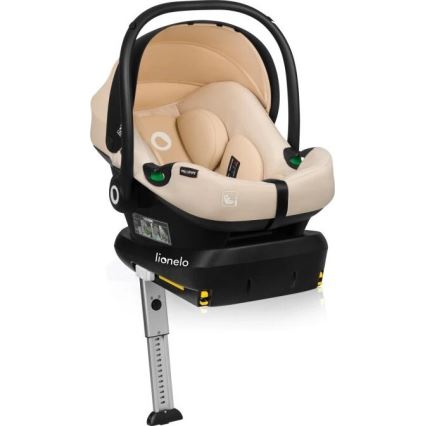 Lionelo - Automobilio sėdynė ASTRID i-Dydis 40-87 cm smėlio spalva