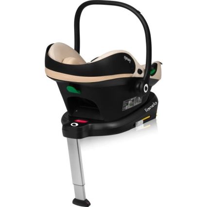 Lionelo - Automobilio sėdynė ASTRID i-Dydis 40-87 cm smėlio spalva
