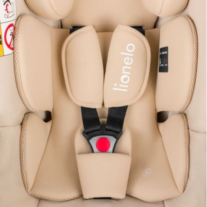 Lionelo - Automobilio sėdynė ASTRID i-Dydis 40-87 cm smėlio spalva