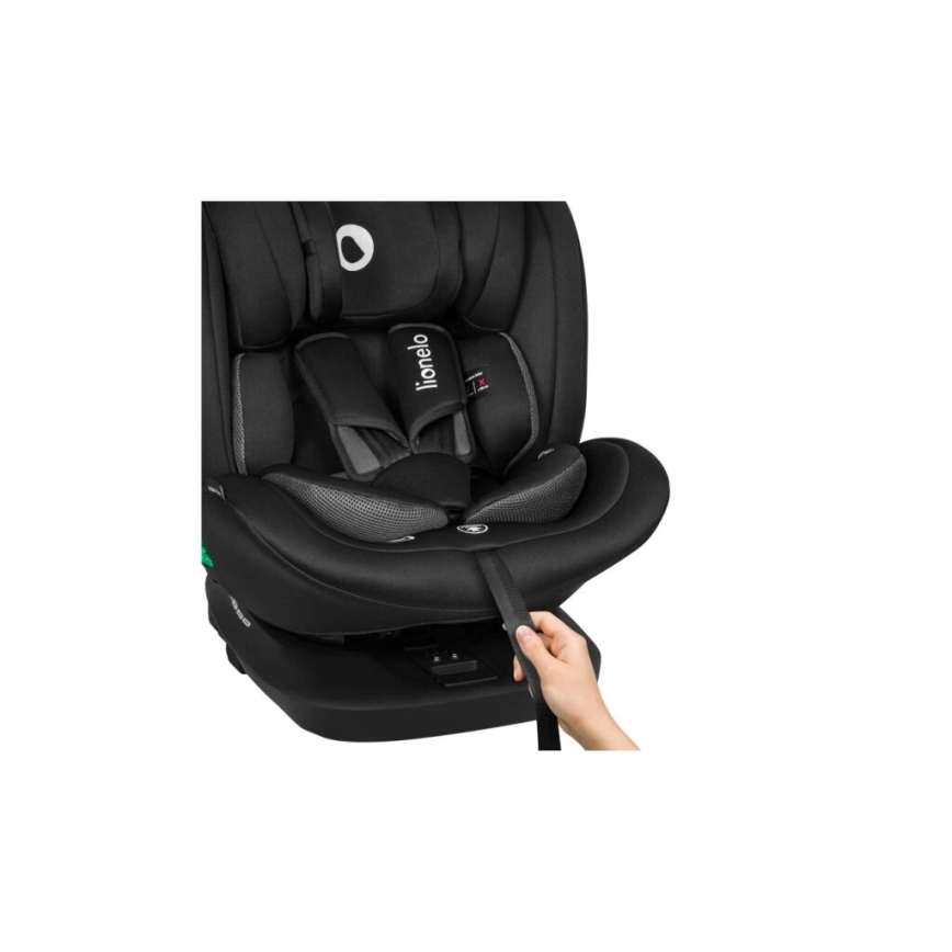 Lionelo - Automobilio sėdynė BASTIAAN i-Dydis 40-150 cm juoda
