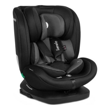 Lionelo - Automobilio sėdynė BASTIAAN i-Dydis 40-150 cm juoda/pilka