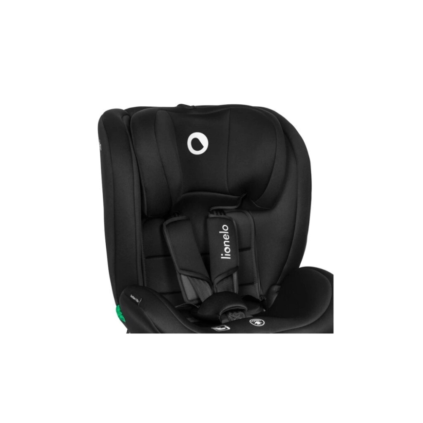 Lionelo - Automobilio sėdynė BASTIAAN i-Dydis 40-150 cm juoda/pilka
