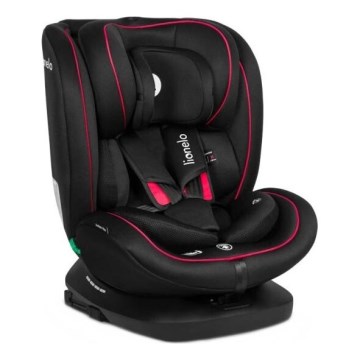 Lionelo - Automobilio sėdynė BASTIAAN i-Dydis 40-150 cm juoda/raudona