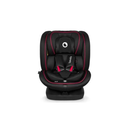 Lionelo - Automobilio sėdynė BASTIAAN i-Dydis 40-150 cm juoda/raudona