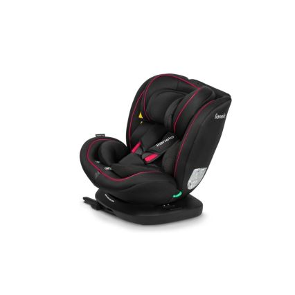 Lionelo - Automobilio sėdynė BASTIAAN i-Dydis 40-150 cm juoda/raudona
