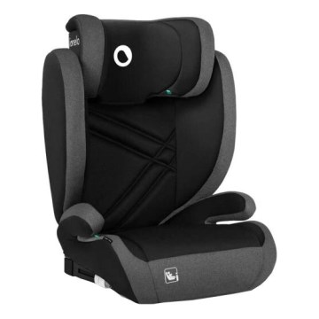 Lionelo - Automobilio sėdynė HUGO i-Dydis 100-150 cm juoda/pilka