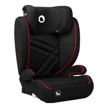 Lionelo - Automobilio sėdynė HUGO i-Dydis 100-150 cm juoda/raudona