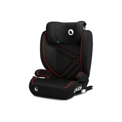 Lionelo - Automobilio sėdynė HUGO i-Dydis 100-150 cm juoda/raudona