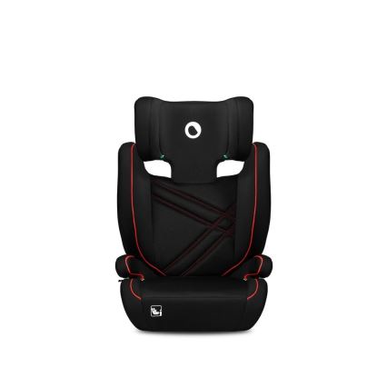 Lionelo - Automobilio sėdynė HUGO i-Dydis 100-150 cm juoda/raudona