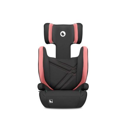 Lionelo - Automobilio sėdynė HUGO i-Dydis 100-150 cm juoda/rausva