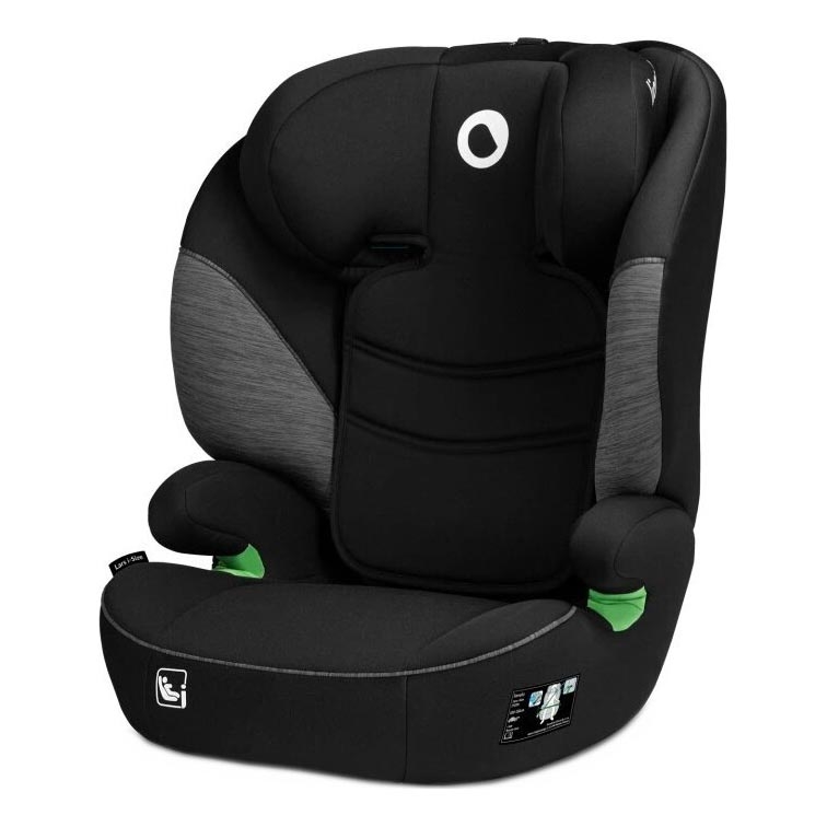 Lionelo - Automobilio sėdynė LARS i-Dydis 100-150 cm juoda