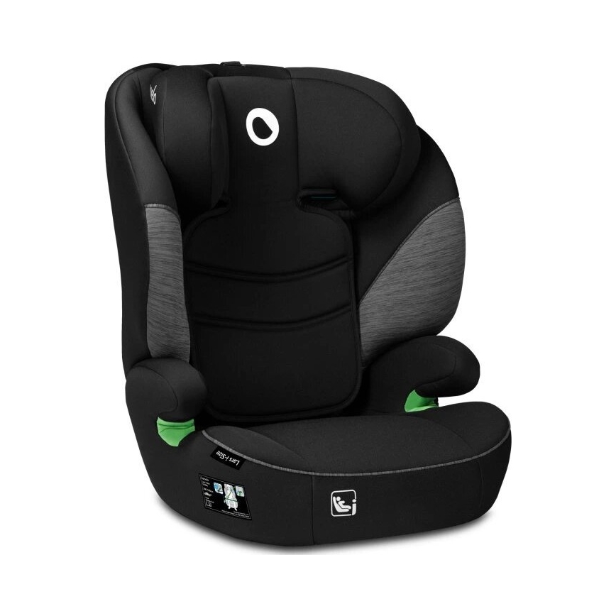Lionelo - Automobilio sėdynė LARS i-Dydis 100-150 cm juoda