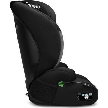 Lionelo - Automobilio sėdynė LARS i-Dydis 100-150 cm juoda