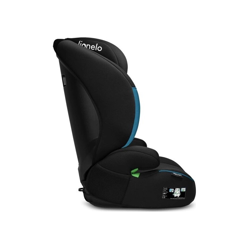 Lionelo - Automobilio sėdynė LARS i-Dydis 100-150 cm juoda/mėlyna