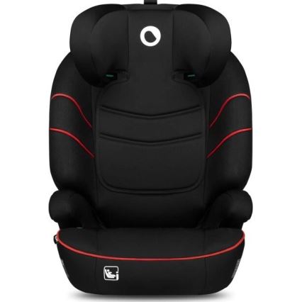 Lionelo - Automobilio sėdynė LARS i-Dydis 100-150 cm juoda/raudona