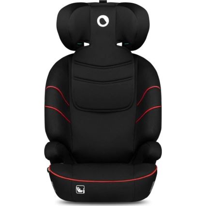 Lionelo - Automobilio sėdynė LARS i-Dydis 100-150 cm juoda/raudona