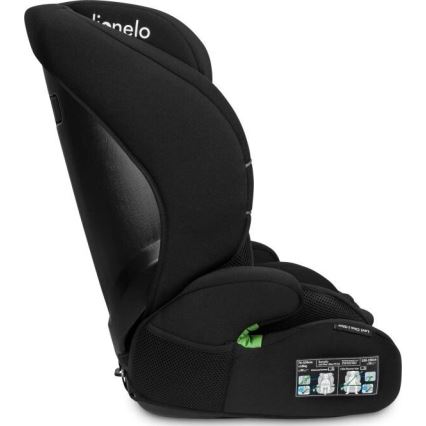 Lionelo - Automobilio sėdynė LEVI ONE i-Dydis 76-150 cm juoda