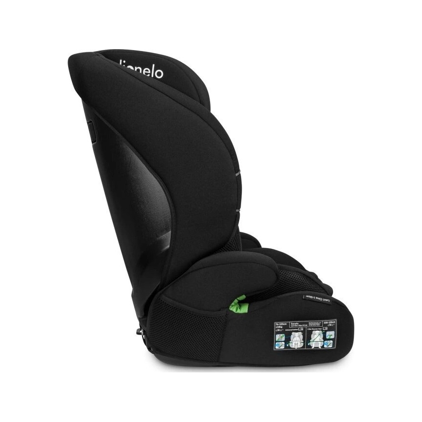 Lionelo - Automobilio sėdynė LEVI ONE i-Dydis 76-150 cm juoda
