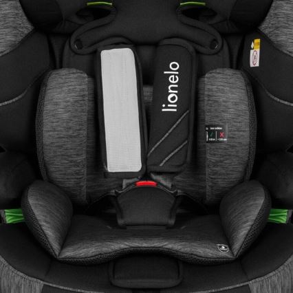 Lionelo - Automobilio sėdynė LEVI ONE i-Dydis 76-150 cm juoda
