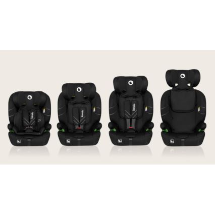 Lionelo - Automobilio sėdynė LEVI ONE i-Dydis 76-150 cm juoda