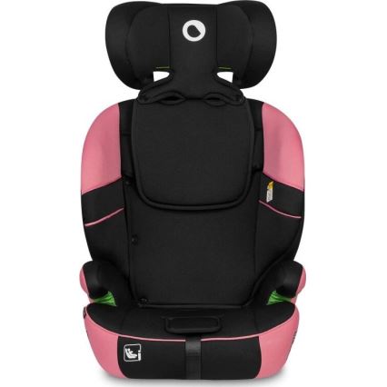 Lionelo - Automobilio sėdynė LEVI ONE i-Dydis 76-150 cm juoda/rausva